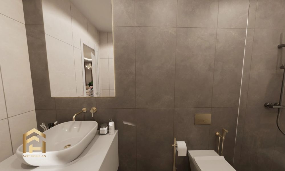 Moderne 2.5 Zimmer-Wohnung in Naters - Erstbezug - 2.5 ZWG - west