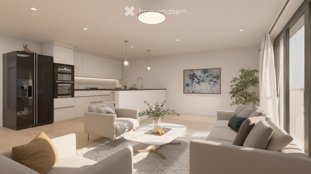 Erstbezug im Eigentumsstandard: Exklusive 4.5-Zimmer-Wohnung in Arisdorf - Bild 1