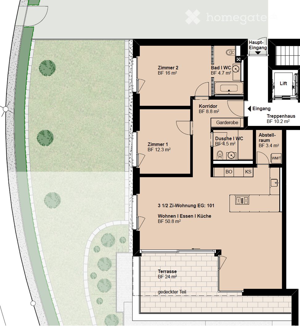 Exklusive 3.5-Zimmer-Wohnung mit atemberaubender Seesicht in Richterswil - Bild 4