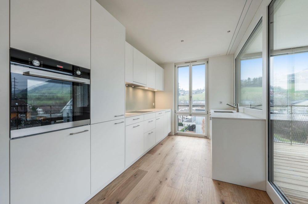 Attraktive 3.5-Zimmer-Wohnung in Frick - zentral und modern wohnen - Küche