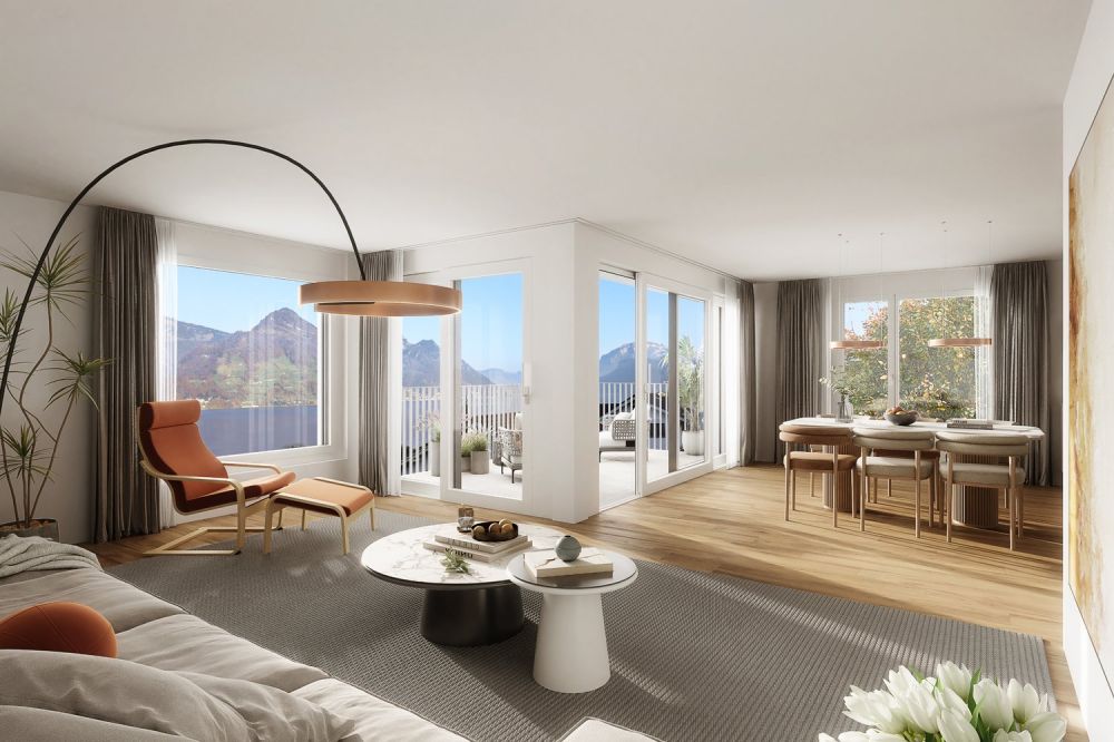 Neubau Haus G2 - Heller Wohnbereich