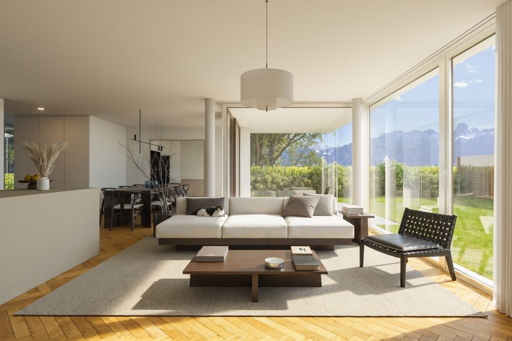Neubau 5.5 Zimmer-Doppel-Einfamilienhäuser in Heimberg - Bild 2