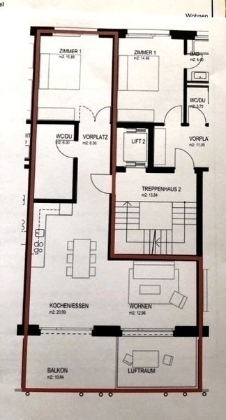 2½ ZI-WOHNUNG IN BASEL - ISELIN, MÖBLIERT, TEMPORÄR - Bild 10