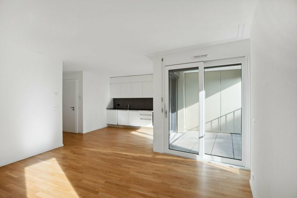 Logement dans récent quartier situé au coeur de la ville d'Orbe - Wohnzimmer