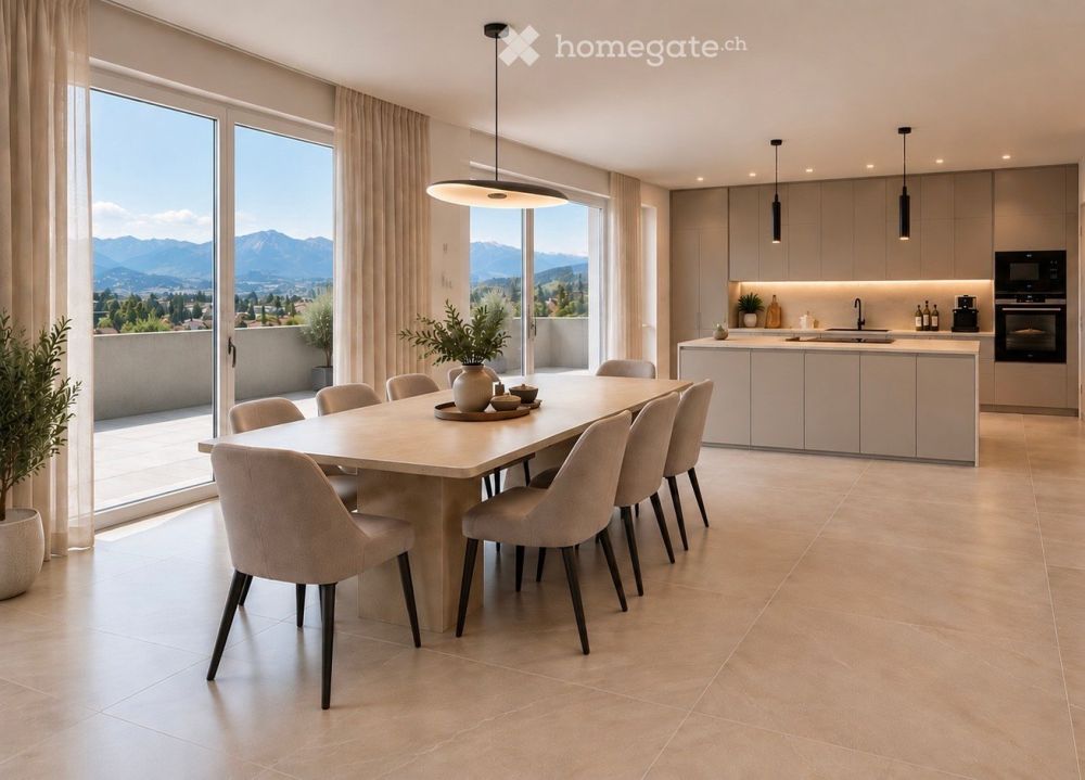 Zwei hochwertige 4.5-Zimmer-Neubau-Attikawohnungen mit grossen Terrassen in Konolfingen - Bild 7