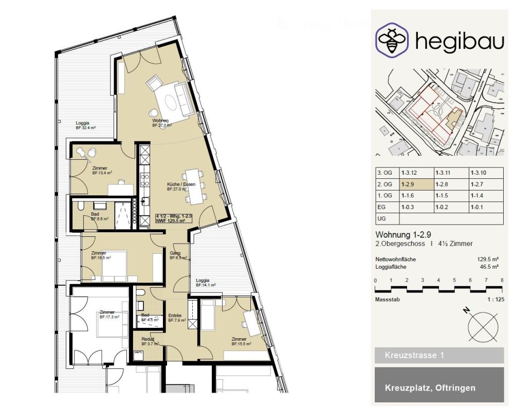 4.5-Zimmer-Wohnung in Oftringen - Bild 3