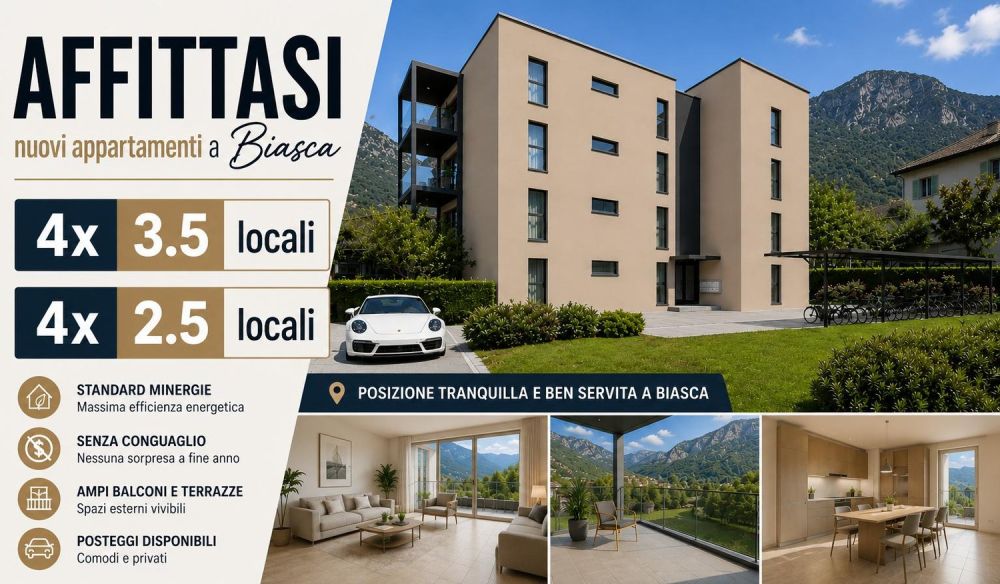 Appartamento moderno di 2.5 locali con vista sulle montagne a Biasca - Bild 5