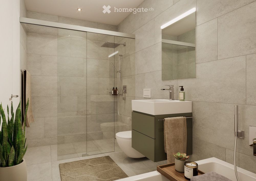 Moderne 3.5-Zimmer-Neubau-Wohnung mit Bergblick in Schübelbach - Bild 3