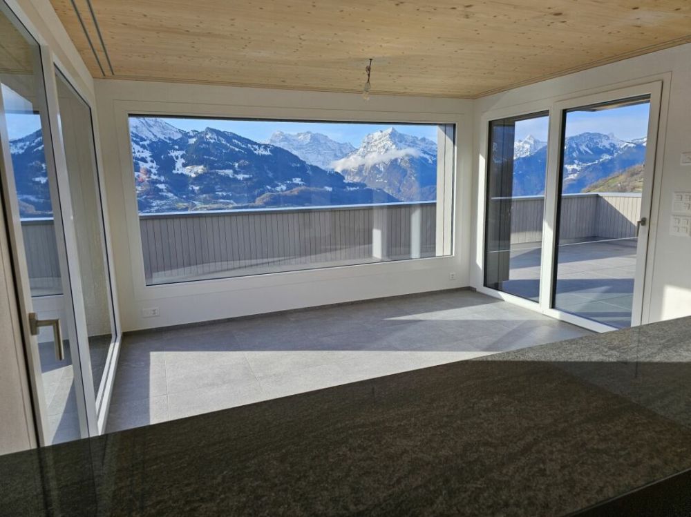 Einfamilienhaus mit Einliegerwohnung mit einmaliger Aussicht - Aussicht Küche