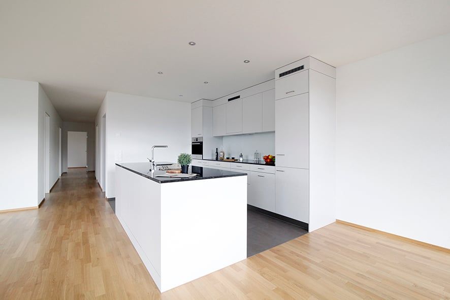 ruhiges Wohnen in Stadtnähe! - Küche