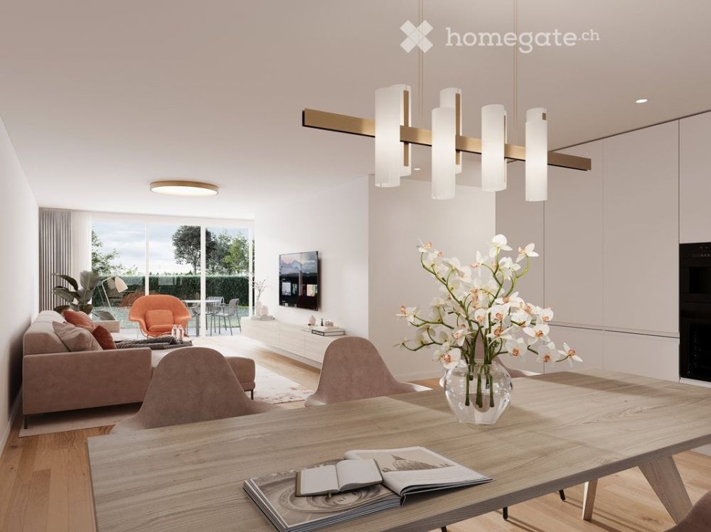 Neubau 4.5 Zimmer Wohnung mit Balkon & Loggia - Bild 2