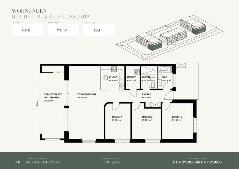 Ihr neues Zuhause in Niederuzwil - 4.5-Zimmer-Neubauwohnungen - Bild 3