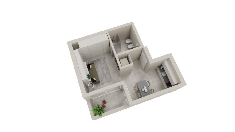 Moderno appartamento 1.5 locali arredato a Locarno - Bild 5