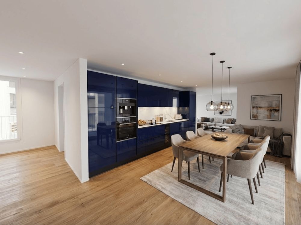 Moderne 3.5-Zimmer-Wohnung mit schöner Terrasse in Lachen - Image 1