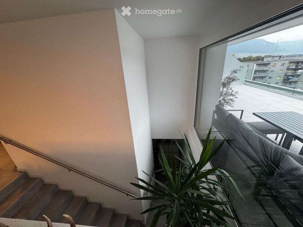 Appartement attique lumineux de 3,5 pièces à Vouvry - Bild 3