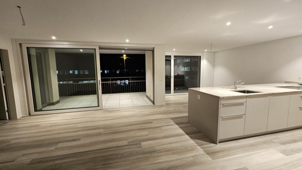 Wohnen am ehemaligen Weinrebenhang in Stäfa - Wohn- Esszimmer