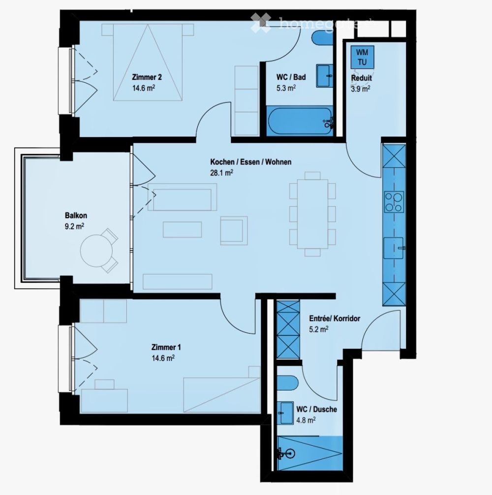 Erstbezug 3.5 Zimmer Wohnung Au Park - Bild 5