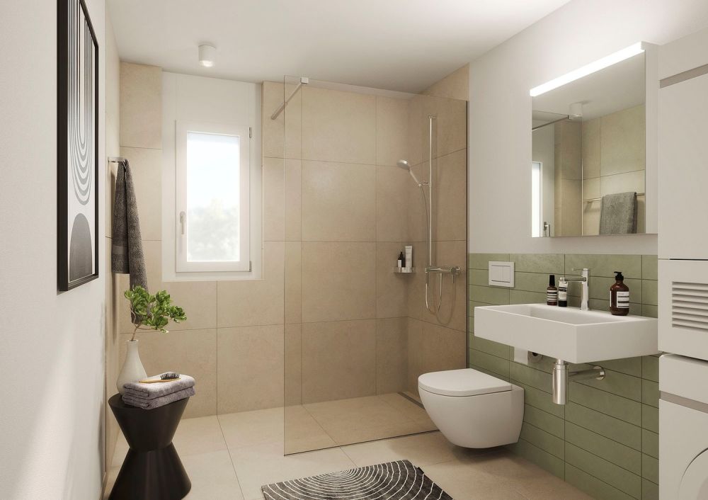 Maisonette-Wohn(t)raum für die ganze Familie - Dusche