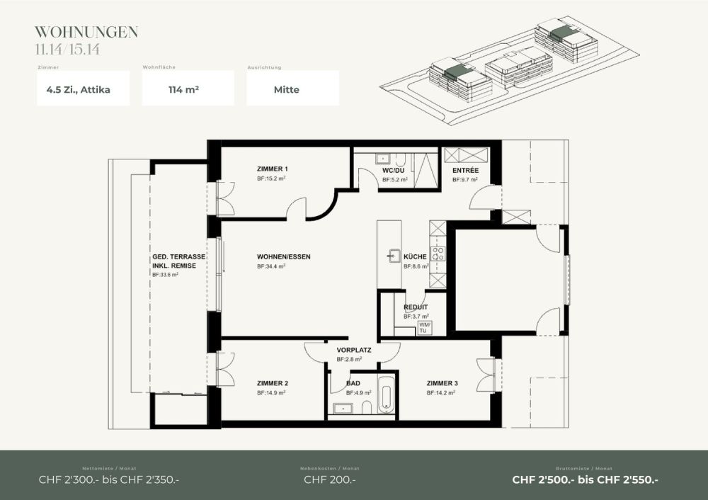 Ihr neues Zuhause in Niederuzwil - 4.5-Zimmer-Neubauwohnungen - Bild 12