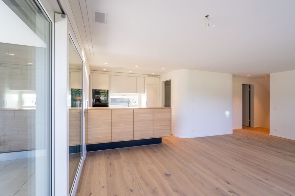 Exklusive 4.5 Zimmer Gartenwohnung mit Fernsicht (Neubau) - Küche