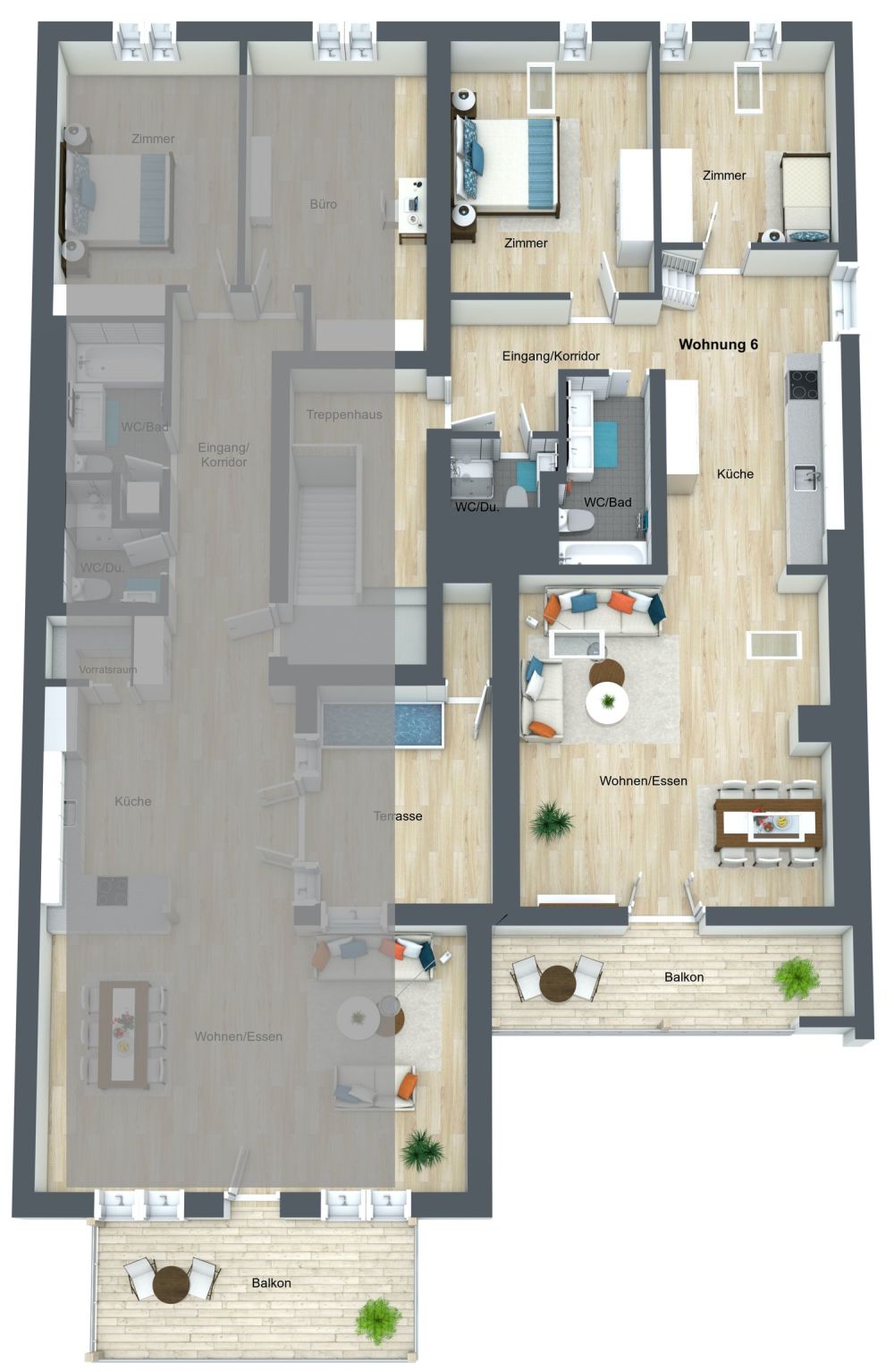 Charmante Single- oder Paarwohnung in Elgg - Bild 4