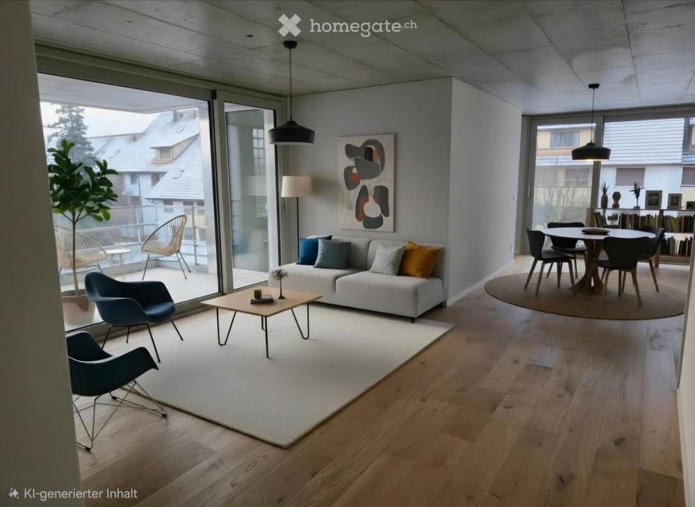 Moderne 4.5-Zimmer-Neubau-Wohnung in Wohlen AG - Bild 1