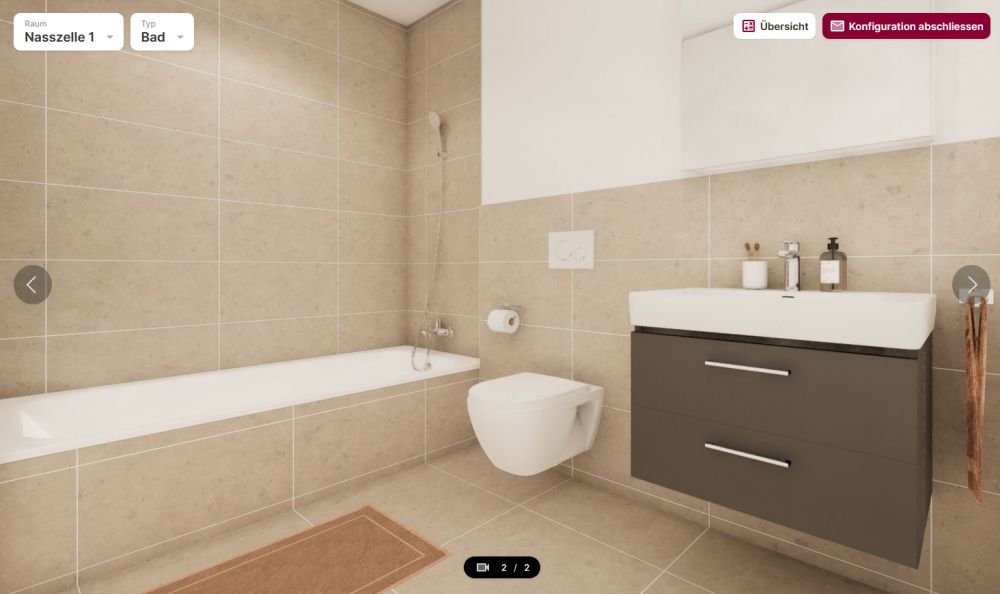 Erstbezug einer modernen 4.5‑Zimmer‑Wohnung mit Bergblick in Bolligen - Bild 6