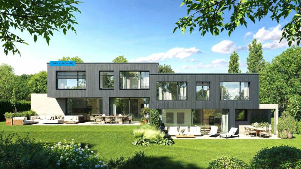 Wohnen mit Weitblick: Exklusives Neubau-Doppeleinfamilienhaus an unverbaubarer Lage in Mörschwil - Bild 1