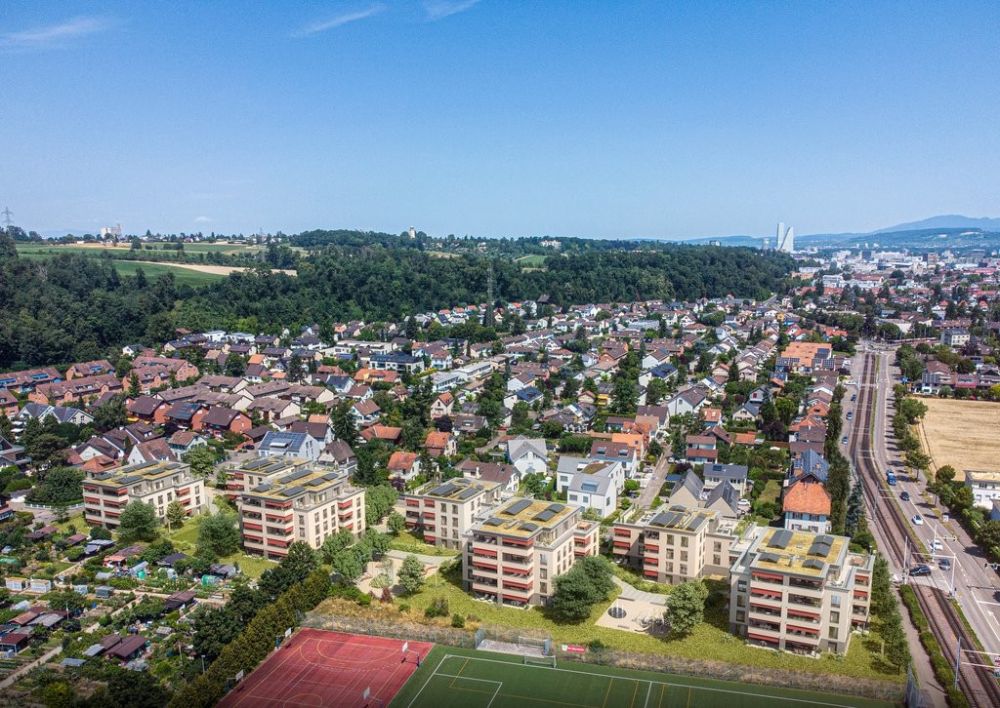 Grosszügige, helle Wohnung mit Balkon und eigener Waschküche - Visualisierung