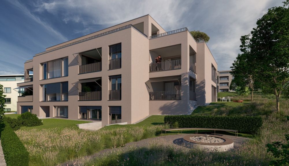 Neubauprojekt mit grosszügigen Mietwohnungen sowie Einstellhalle - Bild 1
