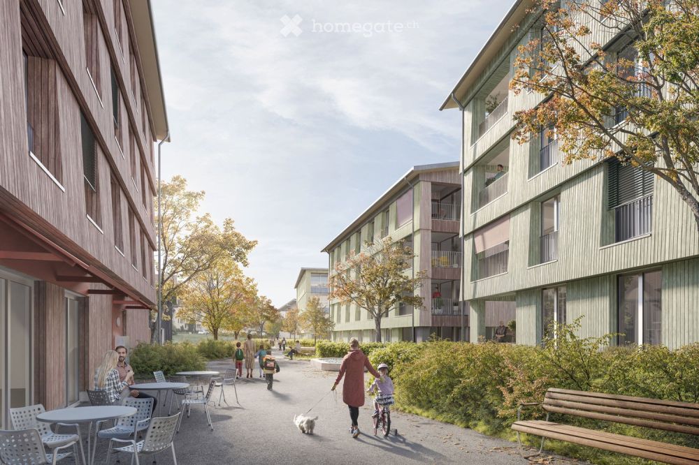 Erstbezug! Helle moderne 5.5 Zimmer Wohnung mit praktischer Loggia - Bild 4