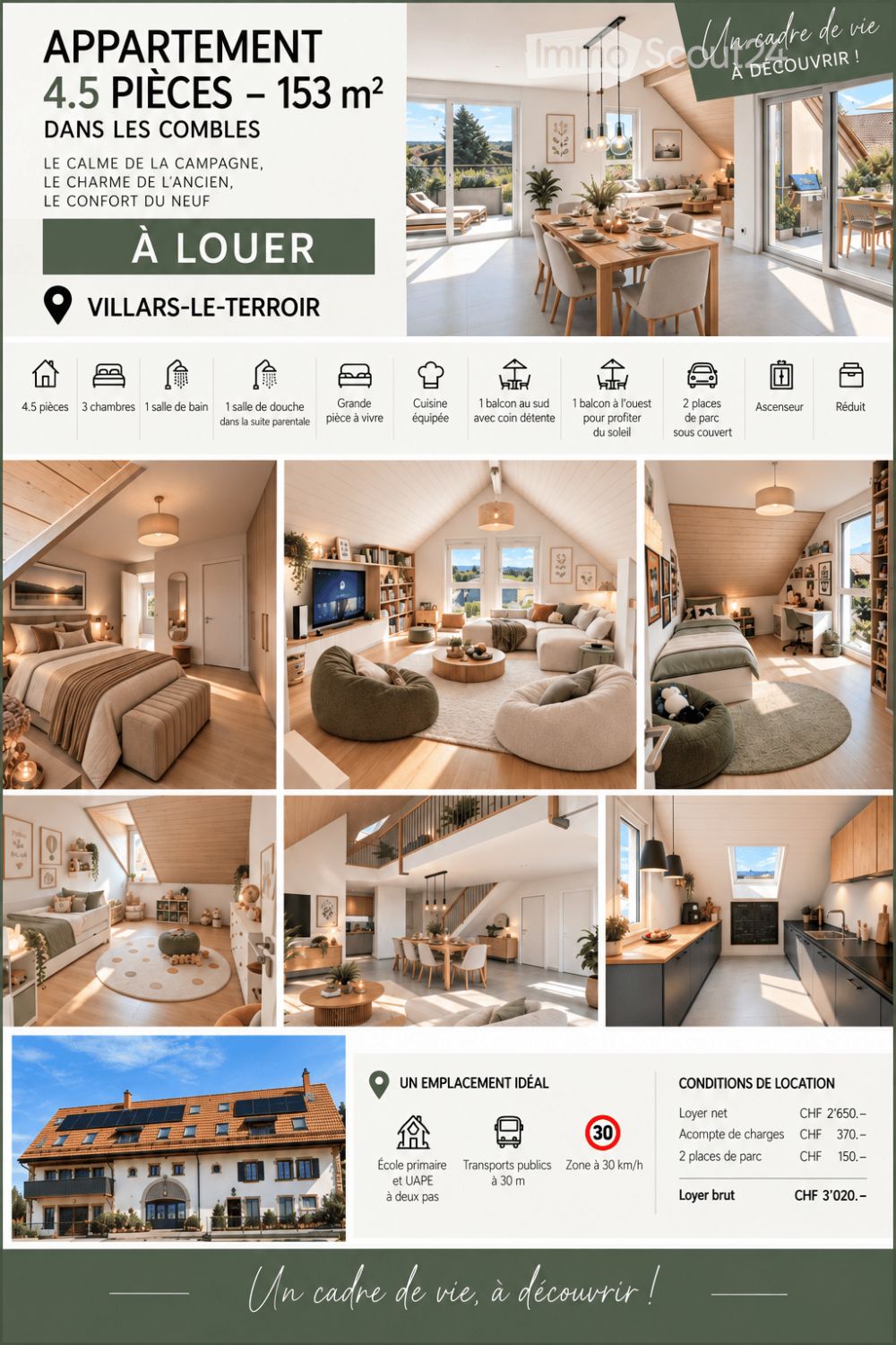 Appartement neuf de 4.5 pièces à Villars-le-Terroir - Bild 12