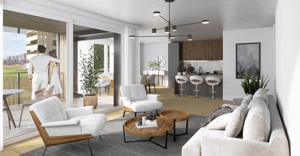 05720 - Appart. 4½ PCES - IMP. CHAMP-RIOND 7 - MATRAN - Appartement 4.5 pièces - image - 3