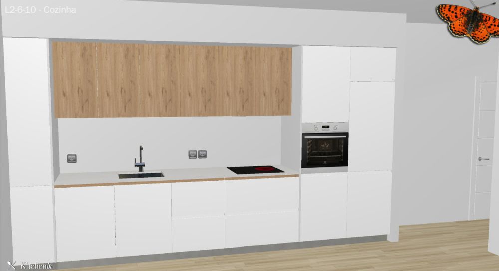 2½ PIÈCES - Neuf - Cuisine (image synthèse)