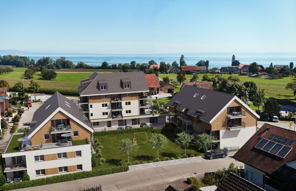 Charmante 2.5 Zimmer-Neubauwohnung - Bild 1