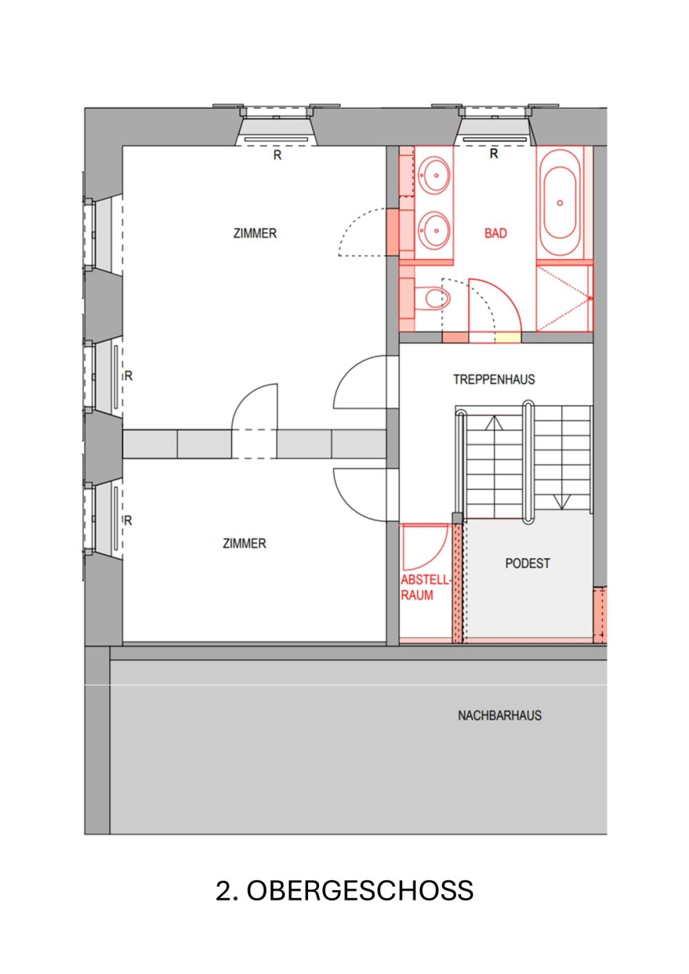 Charmantes 5.5-Zimmer-Reihenhaus an ruhiger - aber zentraler Lage in Ennenda - Bild 6
