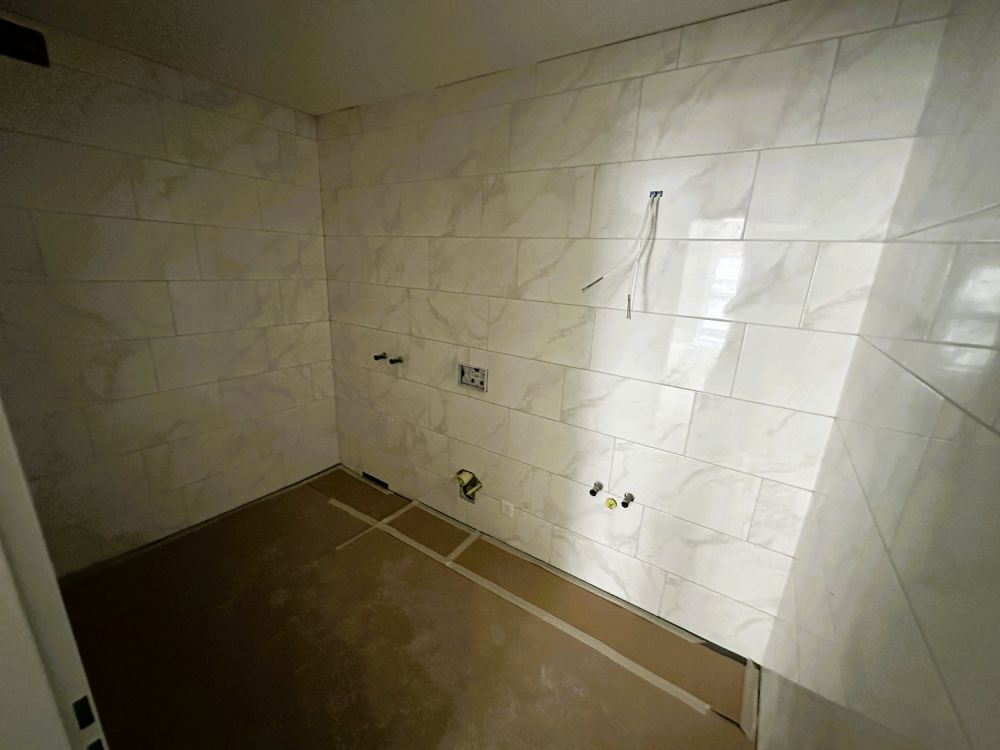 Wohnen mit Industrie-Chic in der ehemaligen Bschüssig - Dusche/WC