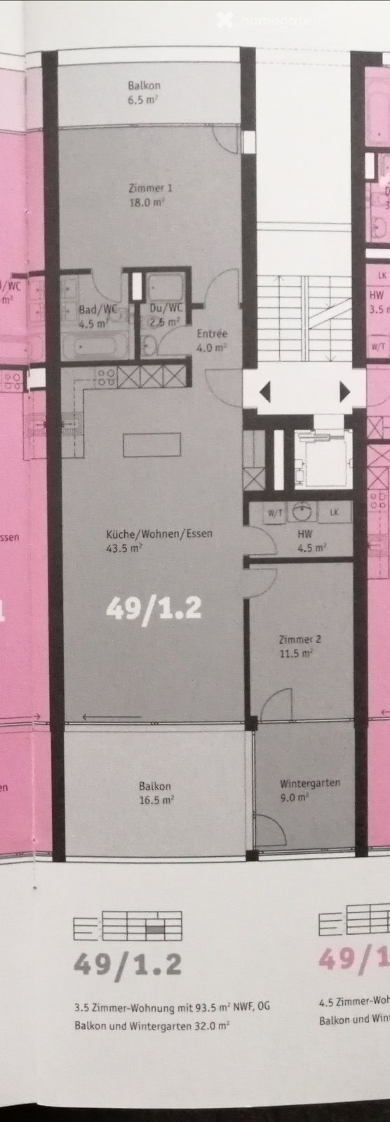 Moderne 3.5-Zimmer-Wohnung mit Balkon in Volketswil - Bild 2