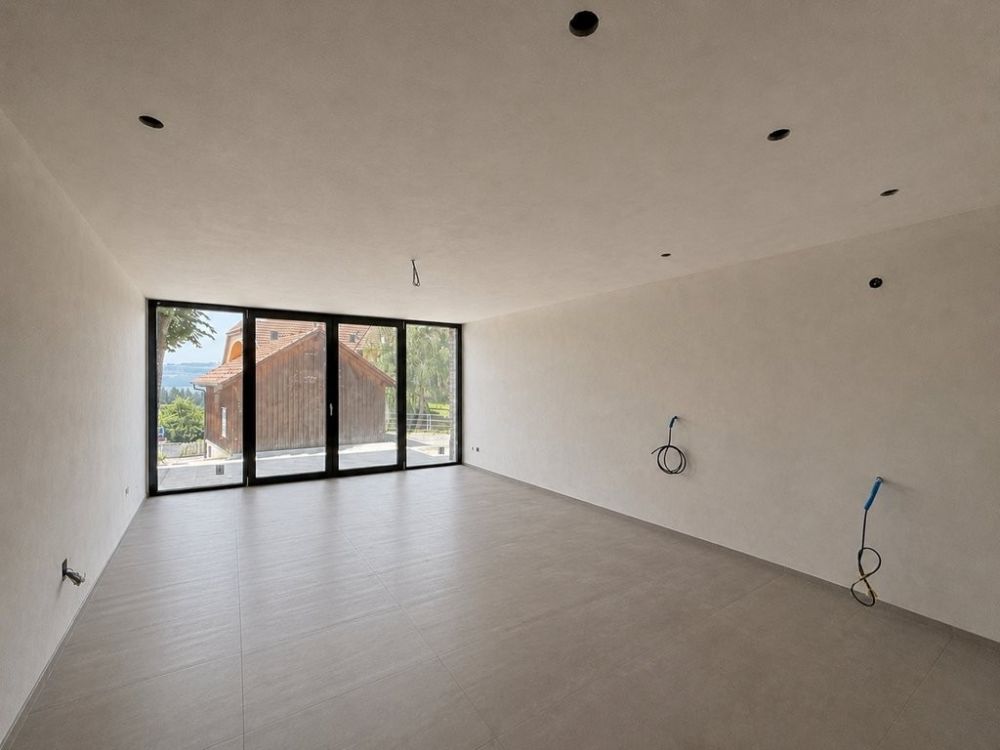 Erstbezug: Moderne 4.5-Zimmerwohnung im idyllischen Häutligen - Wohnzimmer_Küche