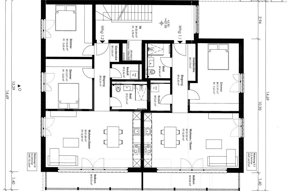 5 moderne Neubauwohnungen im Herzen von Hellikon zu vermieten - Bild 7