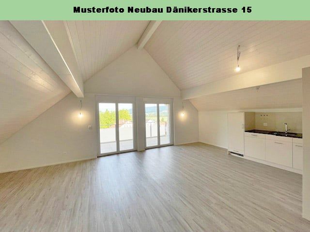 Neubau in Dällikon: Zeitgemässe Architektur trifft auf ländlichen Charme, Loft-Wohnung - Bild 4