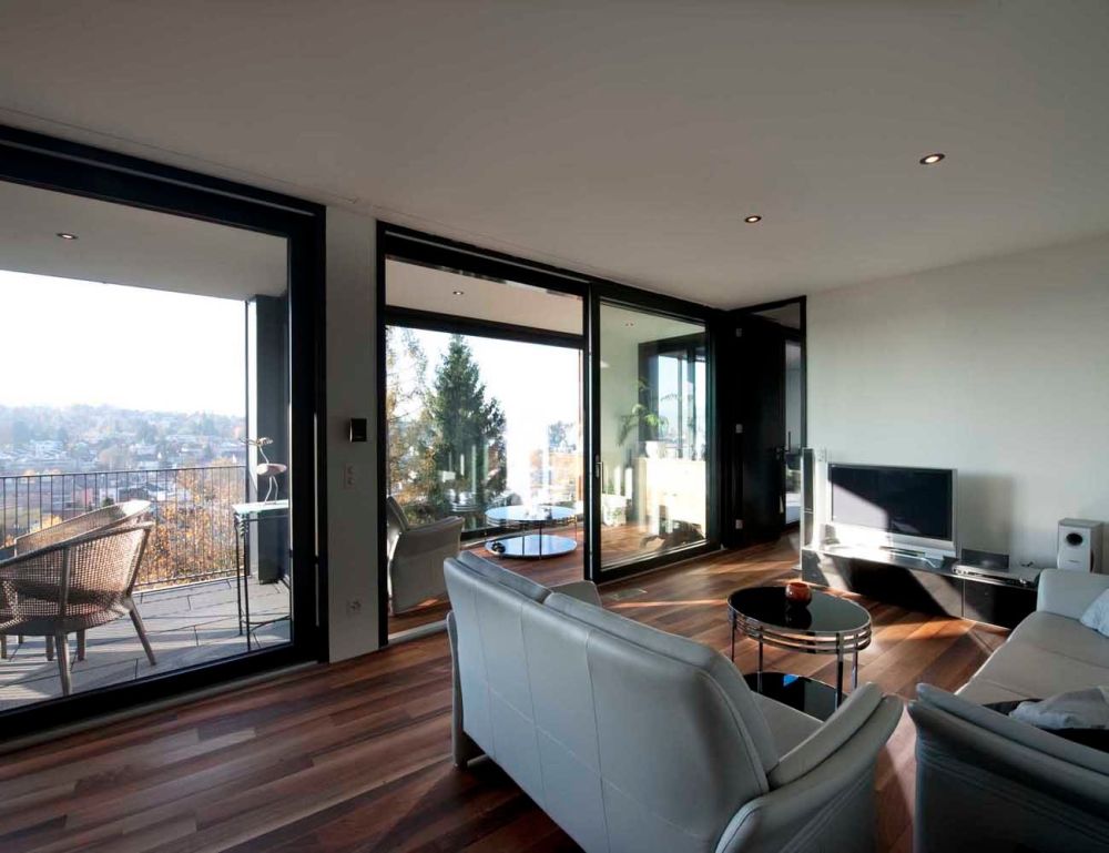 Modernes, ländliches Wohnen mit herrlichem Ausblick über Binningen - W3 - Wohnbereich