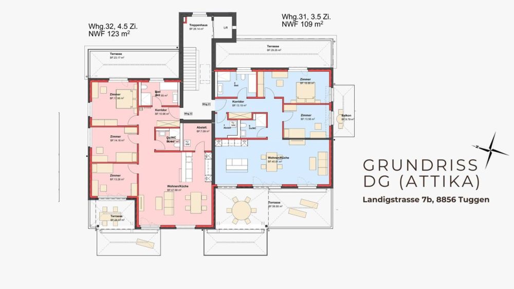 Erstvermietung - Exklusive 4.5-Zimmer-Attikawohnung mit Weitblick - Bild 5