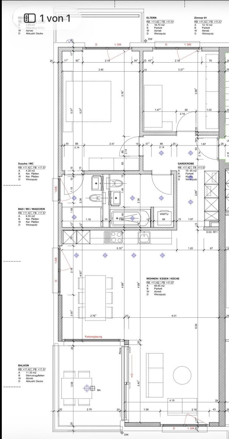 Moderne 3.5-Zimmer-Wohnung mit viel Licht und grosszügigem Balkon - Bild 8