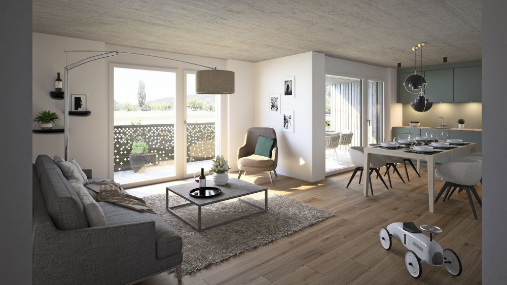 Vermietungsstart Neubau 4½-Zimmer-Wohnungen in Stüsslingen - Bild 1