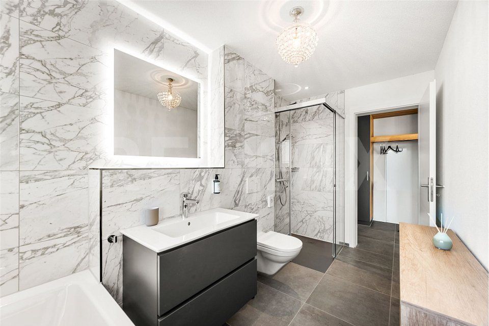 Magnifique attique meublé de 2,5 pièces avec terrasse de 65 m² à Avenches - Bild 13