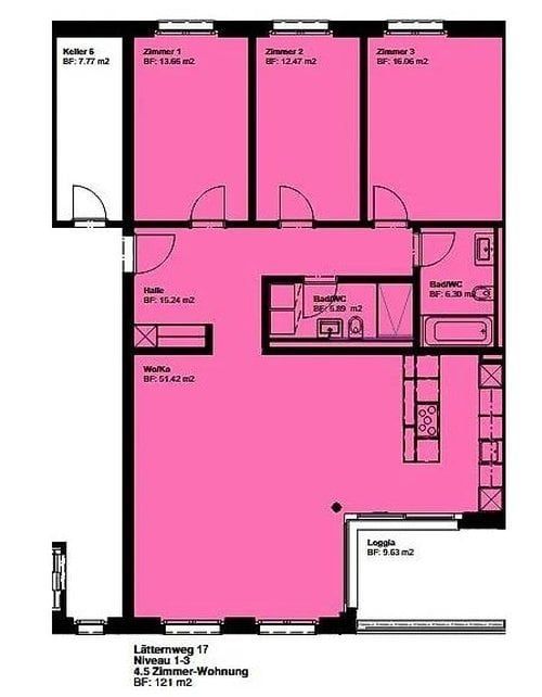 Moderne 4.5-Zimmerwohnung im 2.OG - Bild 5