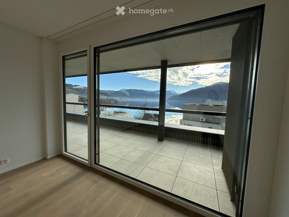 Newly built exclusive 2.5-Room Apartment with Panoramic Lake View & Private Lake Access – Oberägeri - Bild 8