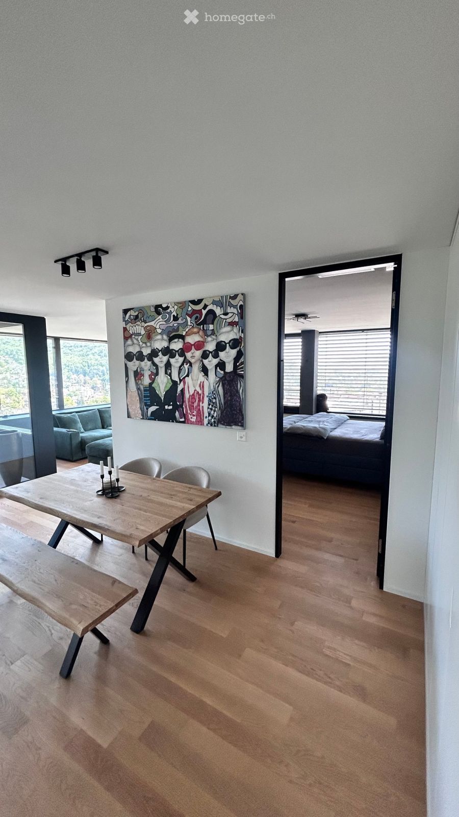 Modernes 2.5-Zimmer-Apartment im 12. Stock am Brown Boveri Platz, Baden - Bild 4