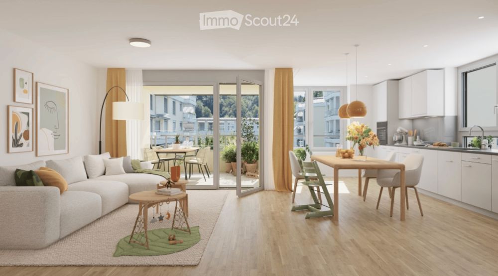 4.5-Zimmer-Neubauwohnung mit Balkon im beliebten Tribschenquartier - Bild 1